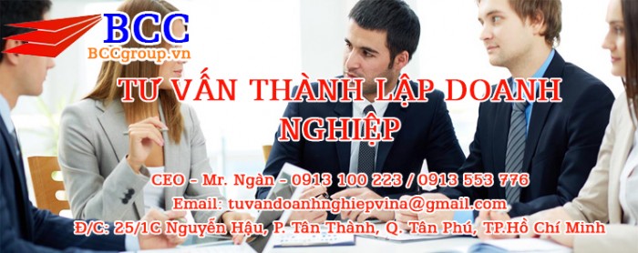 thanh lap cong ty, dich vu thanh lap cong ty