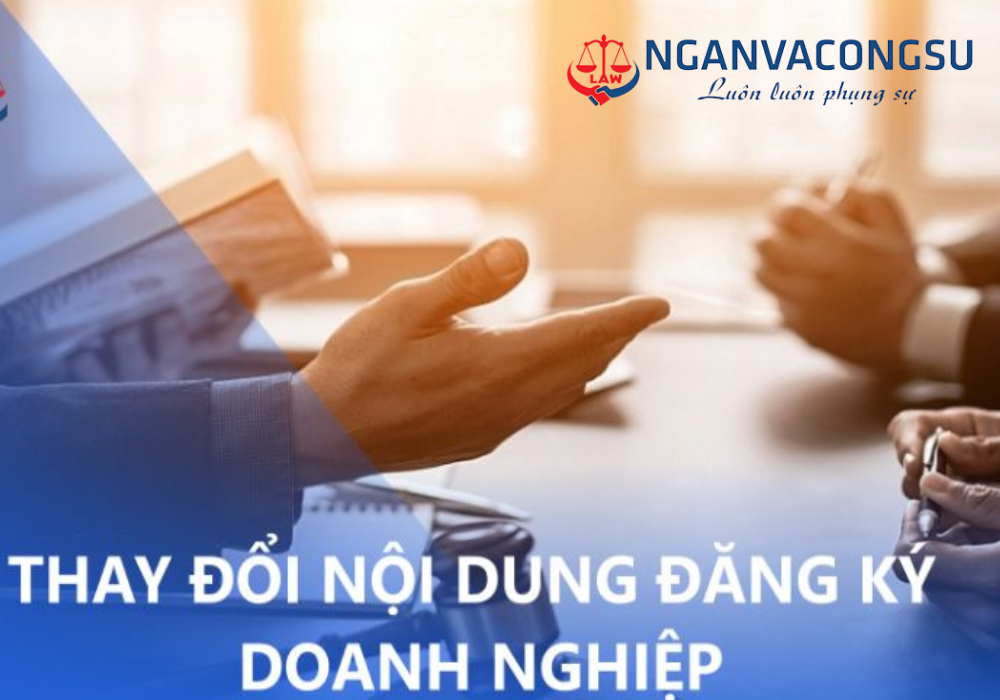 Việc thay đổi nội dung đăng ký doanh nghiệp là bắt buộc trong các tình huống thay đổi thông tin pháp lý của doanh nghiệp