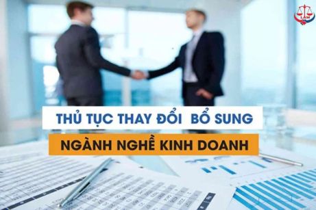 Thay đổi bổ sung ngành nghề kinh doanh